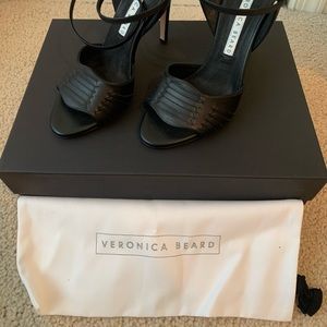 Veronica Beard Black Pumps Ankle Strap NEVER WORN